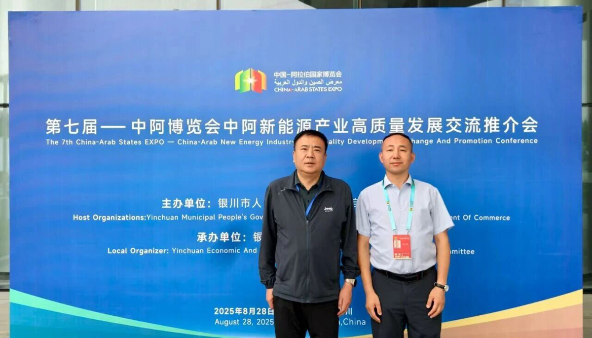 Participation in the China-Arab Conference on Promoting New Energy to Expand Overseas Markets